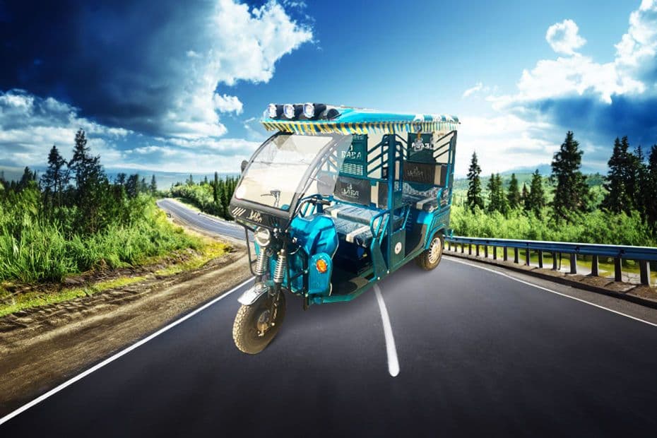 Steel E-Rickshaw