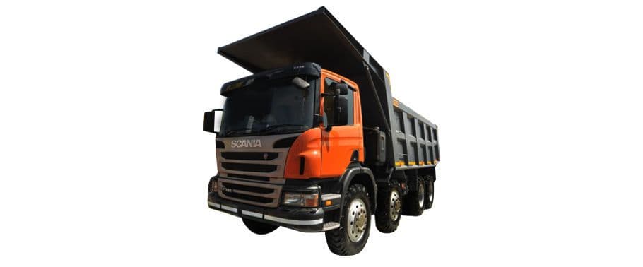 Scania P410 8x4